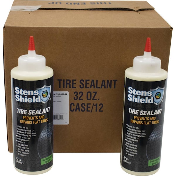 Tire Sealant 32 oz Size, Prevents and repairs flat tires